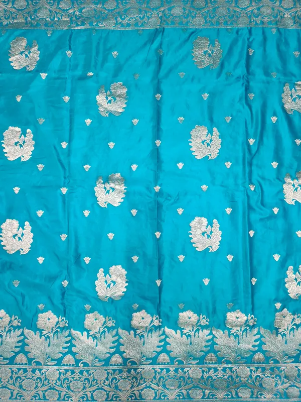 Turquoise_Silk_Zari_Woven_Saree_for_Women