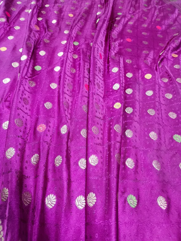 Teal_And_Purple_Woven_Saree_for_Women