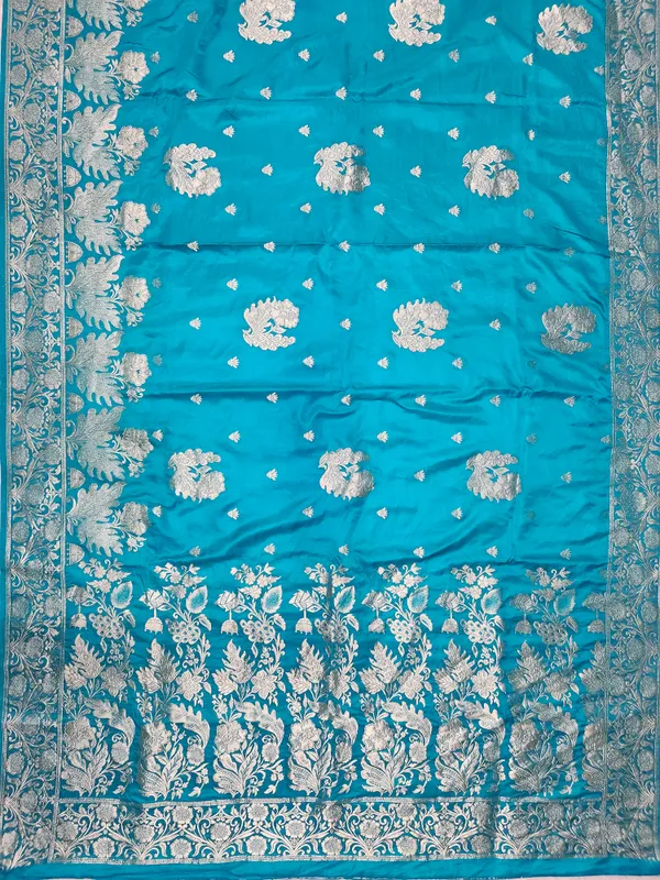 Turquoise_Silk_Zari_Woven_Saree_for_Women