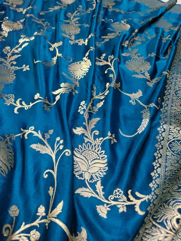 Blue_Silk_Zari_Work_Saree_For_Women
