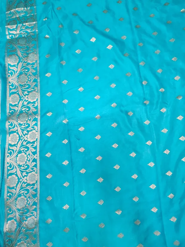Turquoise_Woven_Traditional_Saree_for_Women
