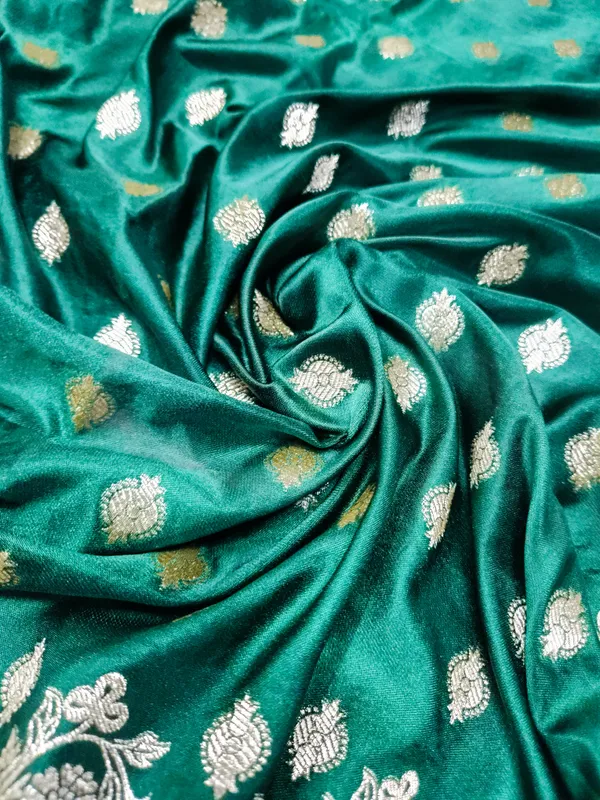 Teal_Silk_Zari_Woven_Saree_For_Women