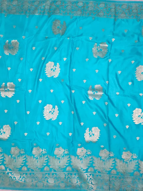 Turquoise_Woven_Traditional_Saree_for_Women