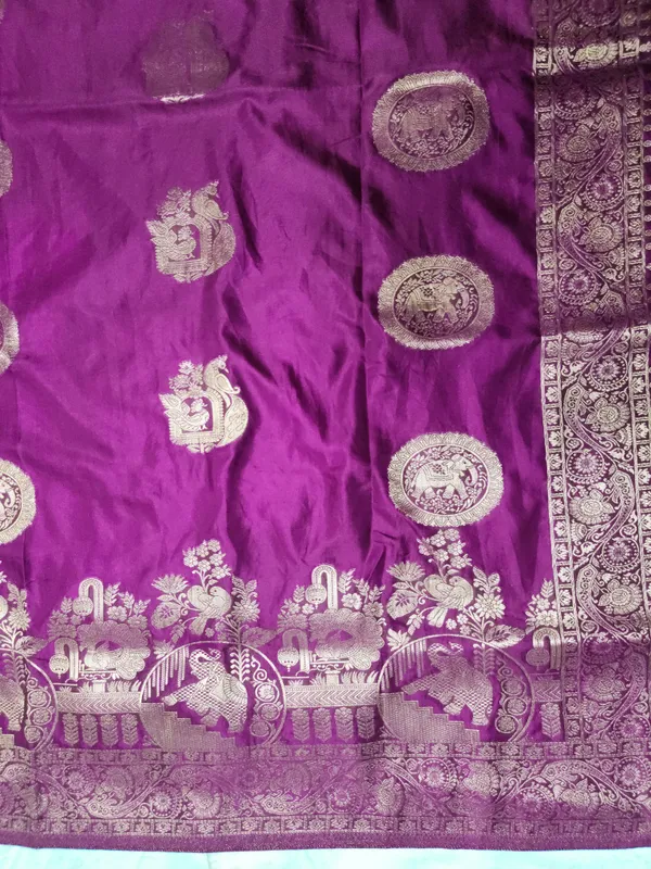 Purple_Silk_Woven_Saree_for_Women