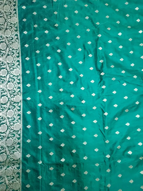 Teal_Silk_Embroidered_Saree_for_Women