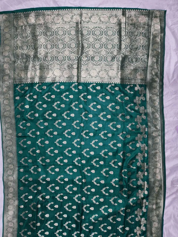 Teal_Silk_Saree_for_Women