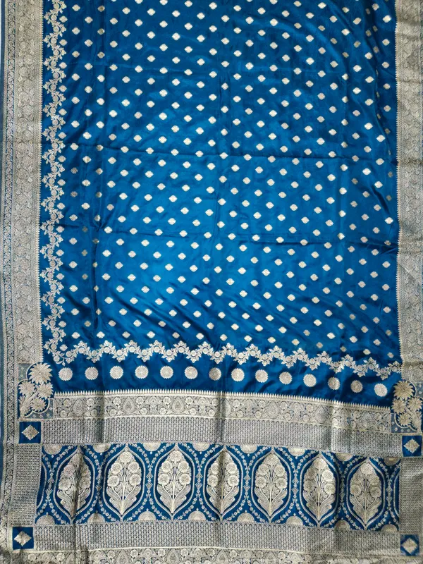 Blue_Woven_Saree_For_Women