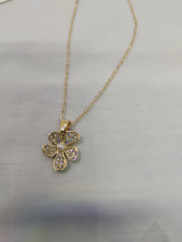 Gold_Stainless_Steel_Anti_Tarnish_Floral_Pendant_Necklace_For_Women_Pack_Of_2