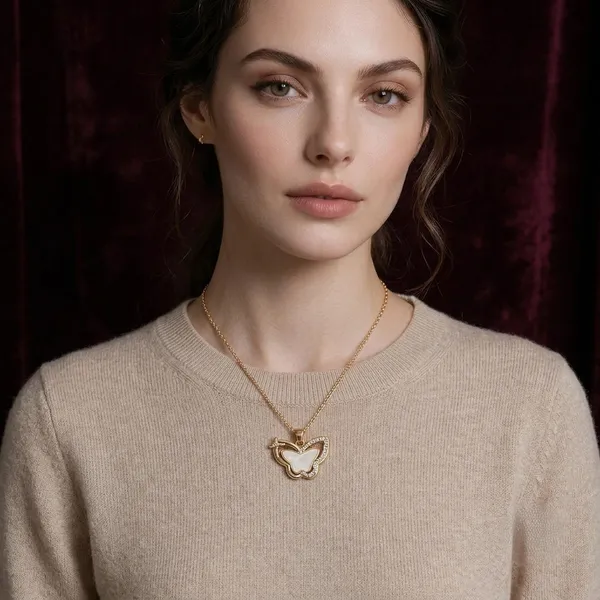 Gold_Stainless_Steel_Rhinestone_Pendant_Necklace_For_Women_Pack_Of_2