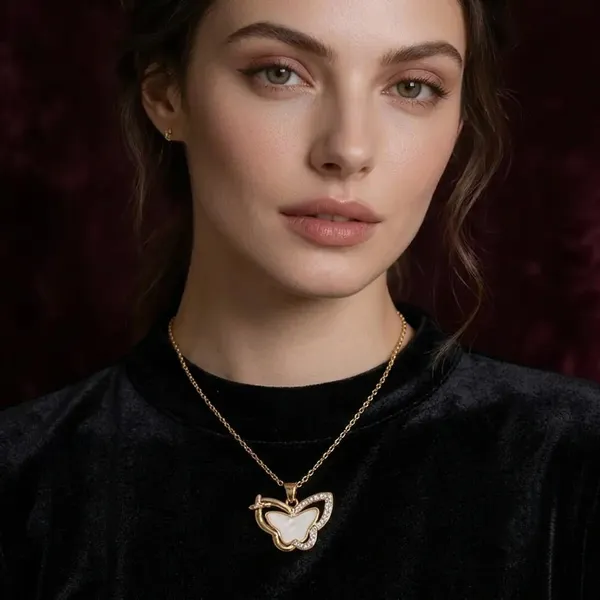 Gold_Stainless_Steel_Rhinestone_Pendant_Necklace_For_Women_Pack_Of_2