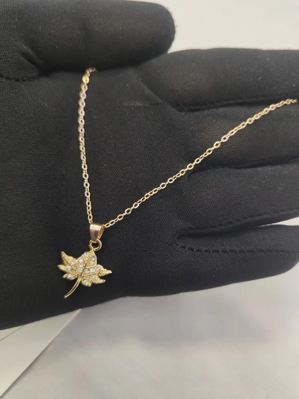 Gold_Stainless_Steel_Leaf_Pendant_Necklace_For_Women_Pack_Of_2