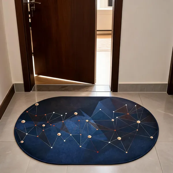 Rubber_Constellation_Pattern_Blue_Door_Mat