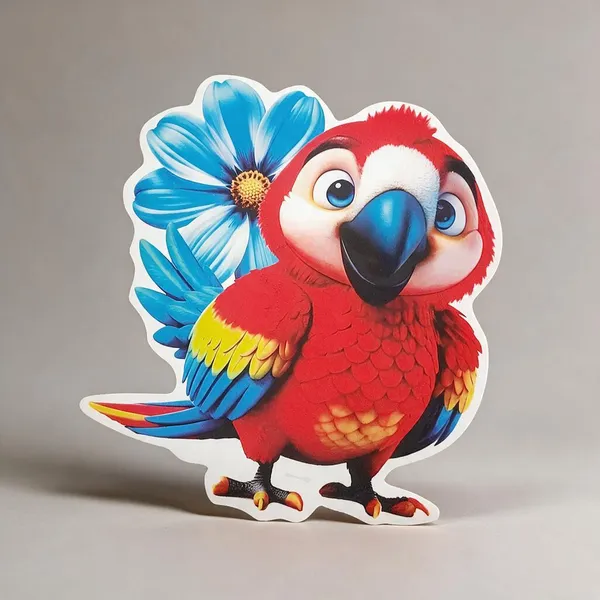 Rubber_Tropical_Parrot_Floral_Print_Decorative_Door_Mat