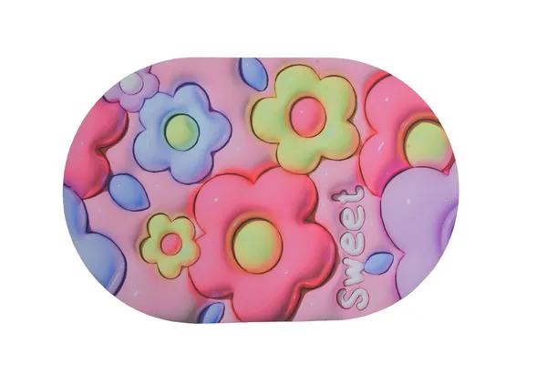 Pink_Floral_Print_Padded_Sleep_Mask