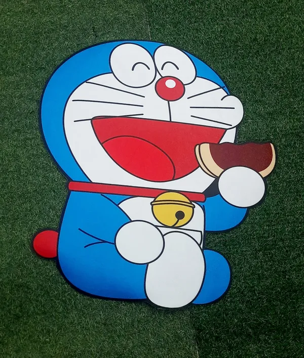 Rubber_Cartoon_Doraemon_Print_Decorative_Door_Mat
