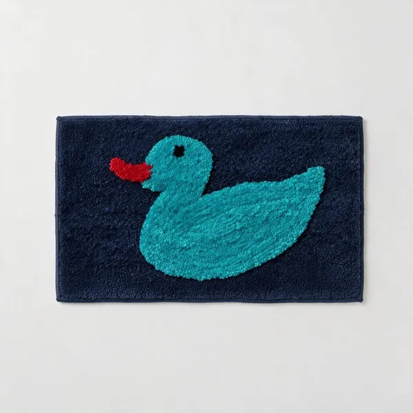 Textured_Peacock_Pattern_Bath_Mat_Set