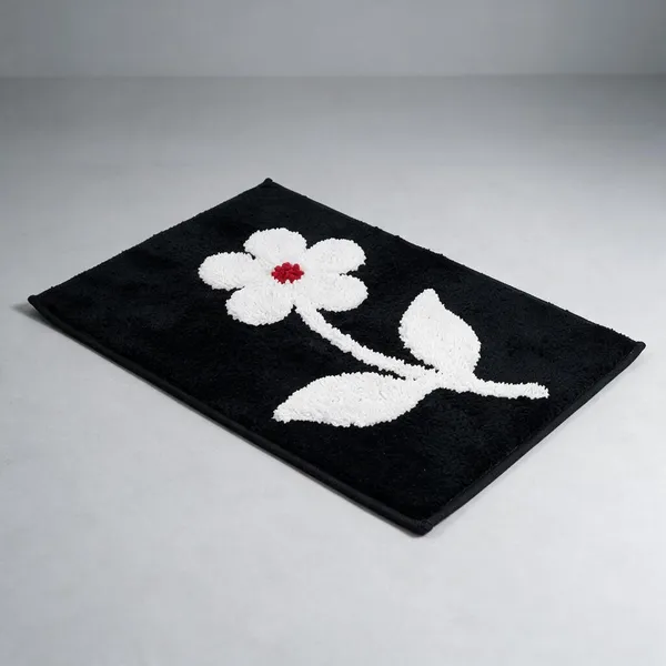 Floral_Pattern_Rectangular_Bath_Mat_Set