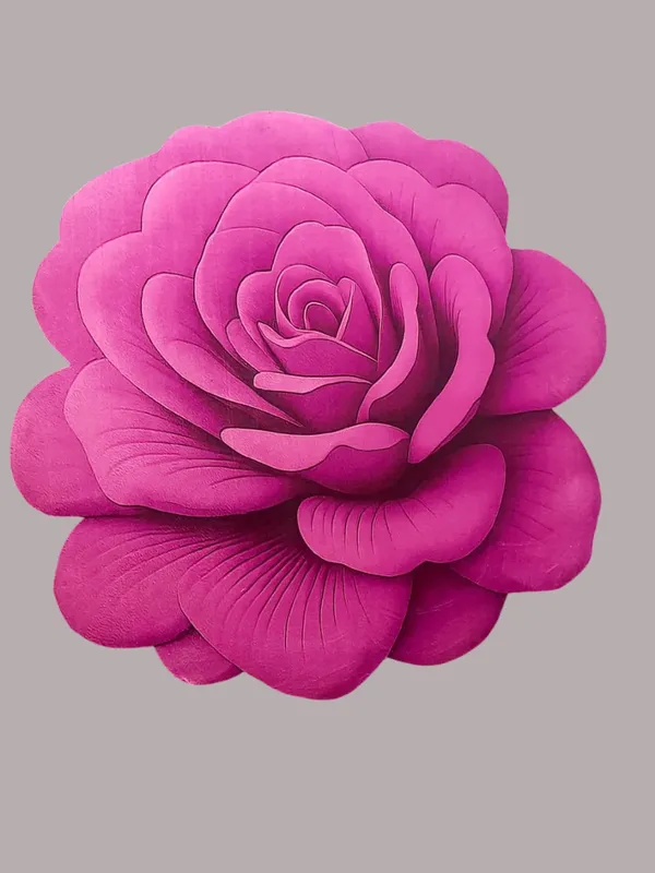 Rubber_Floral_Rose_Print_Pink_Door_Mat