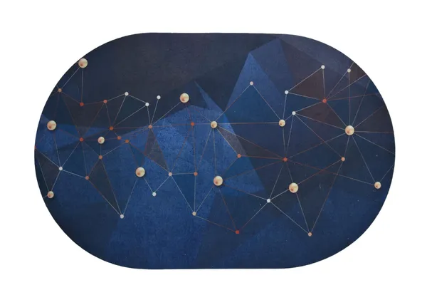 Rubber_Constellation_Pattern_Blue_Door_Mat