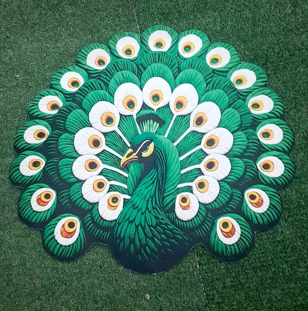 Rubber_Peacock_Print_Decorative_Door_Mat