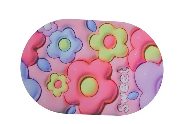 Pink_Floral_Print_Padded_Sleep_Mask