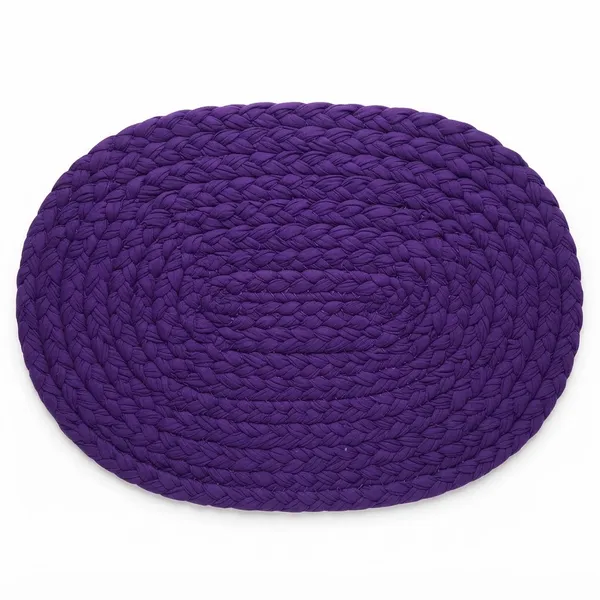 Braided_Multicolor_Textured_Oval_Floor_Mat