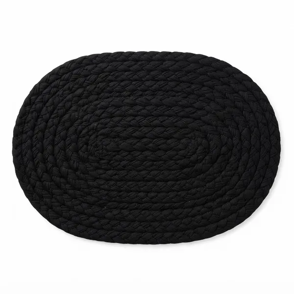 Braided_Multicolor_Textured_Oval_Floor_Mat