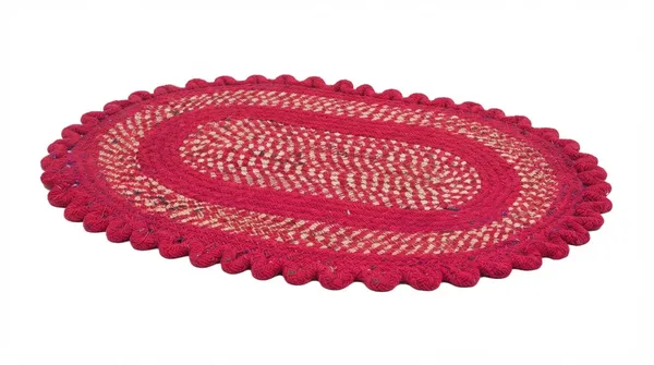 Purple_Crochet_Oval_Pattern_Table_Mat