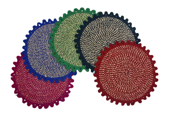 Woven_Multicolour_Round_Coasters_Set