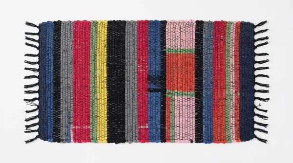 Woven_Multicolour_Striped_Floor_Rug