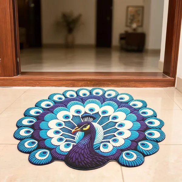 Rubber_Peacock_Feather_Print_Decorative_Door_Mat