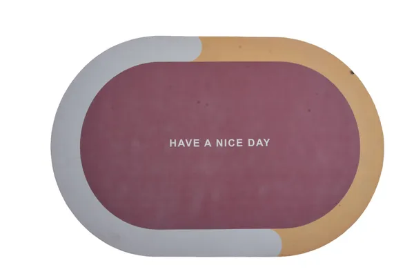Rubber_Abstract_Print_Oval_Welcome_Door_Mat