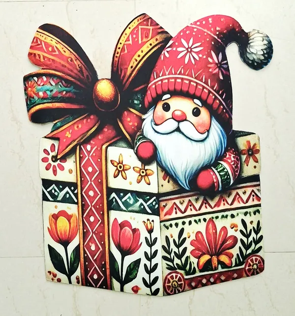 Rubber_Christmas_Gnome_Gift_Box_Print_Decorative_Door_Mat_Pack_Of_2
