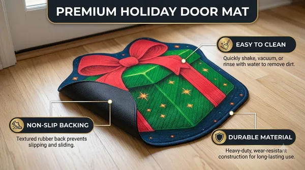 Rubber_Christmas_Green_Gift_Box_Print_Decorative_Door_Mat_Pack_Of_2
