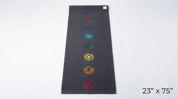 Premium_7_Chakra_Cotton_Anti-Skid_Yoga_Mat_-_Charcoal_Grey_(23"_x_75",_1.8_Kg)