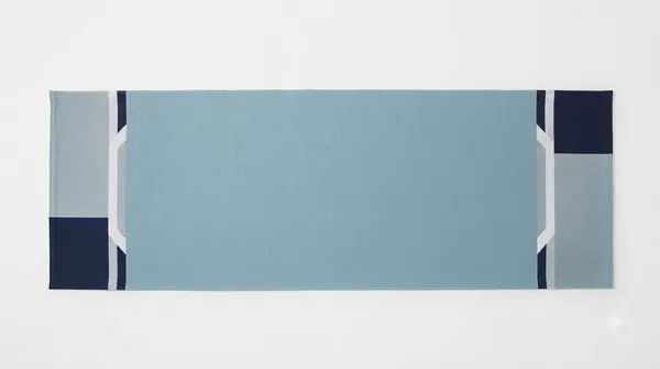 Handcrafted_Pure_Cotton_Yoga_Mat_-_Ocean_Dual_Tone_(23"_x_75",_1.3_Kg)