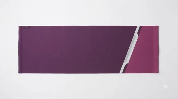 Handcrafted_Pure_Cotton_Yoga_Mat_-_Plum_Purple_(23"_x_75",_1.3_Kg)