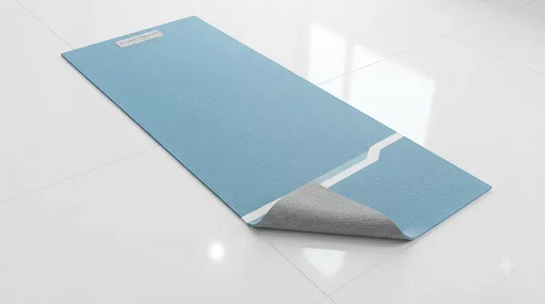 Handcrafted_Anti-Skid_Cotton_Yoga_Mat_with_Rubber_Grip_-_Sky_Blue_(23"_x_75",_1.6_Kg)