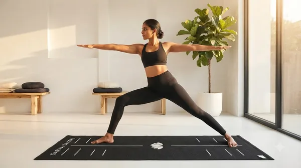 Sarva_Sakthi_Alignment_Cotton_Yoga_Mat_with_Anti-Skid_TPR_Backing_-_Jet_Black_(24"_x_72",_1.4_Kg)