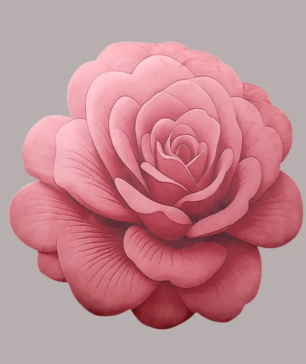 Rubber_Floral_Pink_Rose_Print_Decorative_Door_Mat