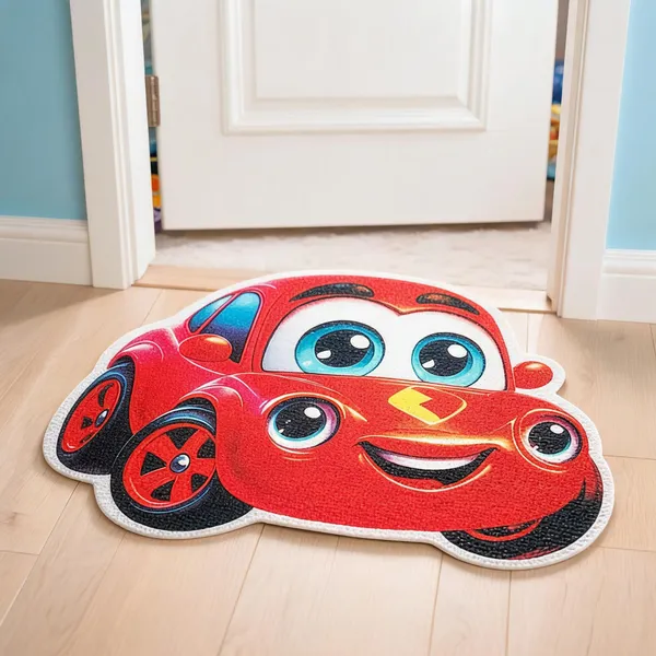 Rubber_Cartoon_Car_Print_Kids_Decorative_Door_Mat