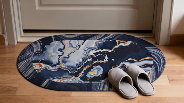 Rubber_Marble_Print_Navy_Blue_Gold_Floor_Mat
