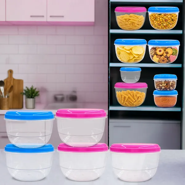 Plastic_Stackable_5-Piece_Food_Storage_Container_Set_Of_5