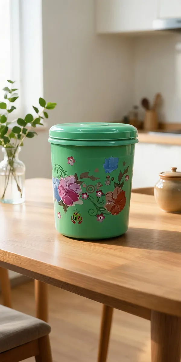 Plastic_Floral_Print_Dustbin_With_Lid_Pack_Of__3