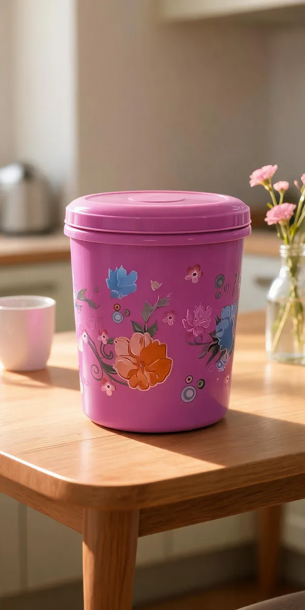 Plastic_Floral_Print_Dustbin_With_Lid_Pack_Of__3