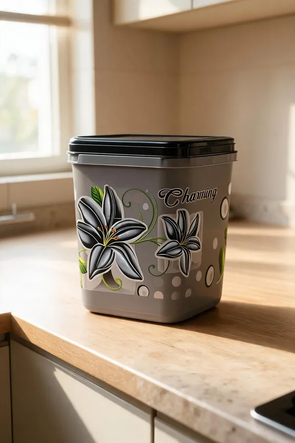 Plastic_Floral_Print_Dustbin_Pack_Of__3