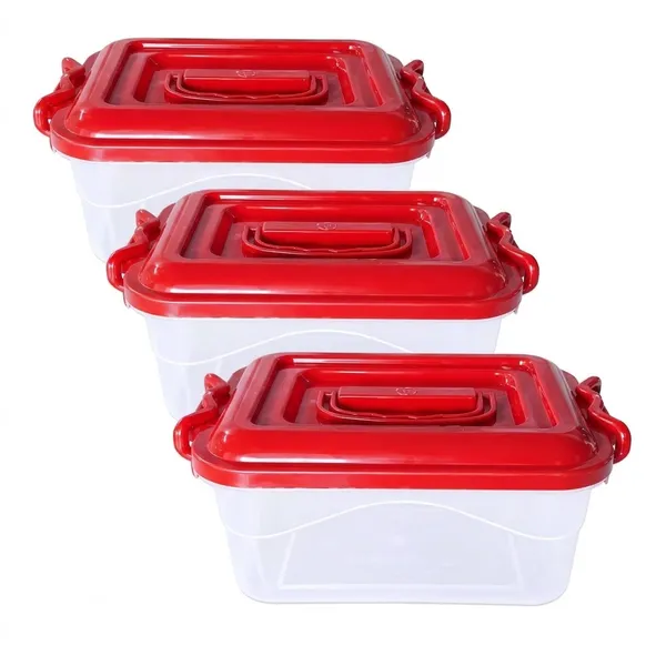 Square_Lock_&_Lock_Container_Transparent_Plain_3.5_Ltr_X_3_Pcs_Pack_Of__3