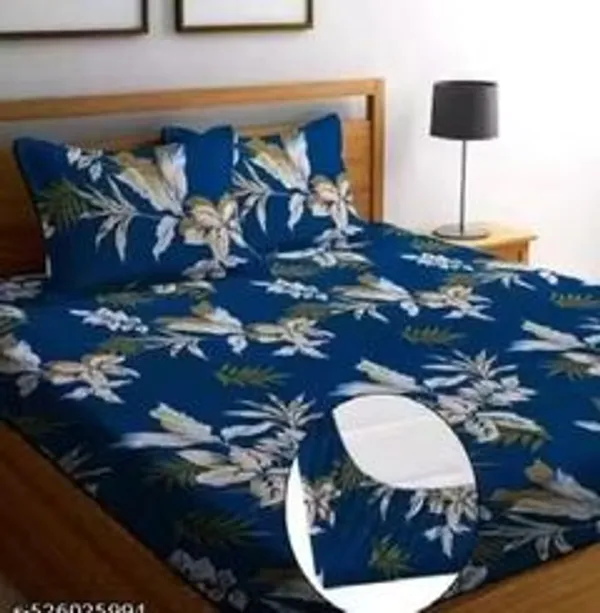 Microfiber_King_Fitted_Elastic_145_Tc_Printed_1_Bedsheet_With_2_Pillow_Covers