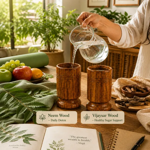 Neem_&_Vijaysar_Wood_Sugar_Balance_Detox_Glass_Combo