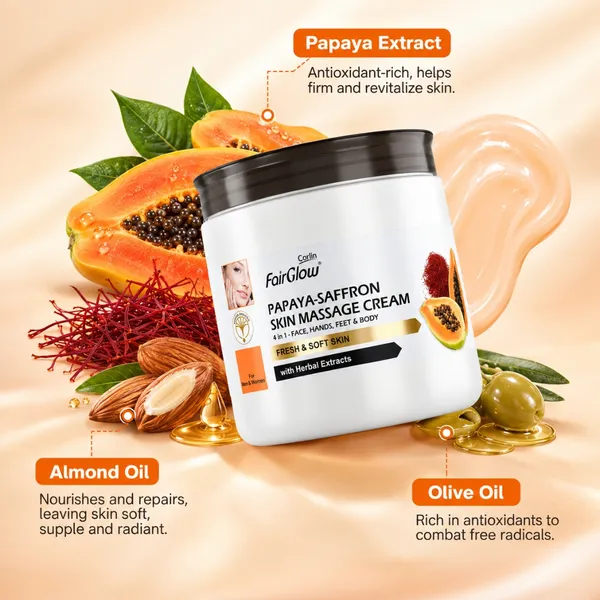 Corlin_FairGlow_Papaya_Saffron_Hydrating_Skin_Massage_Cream